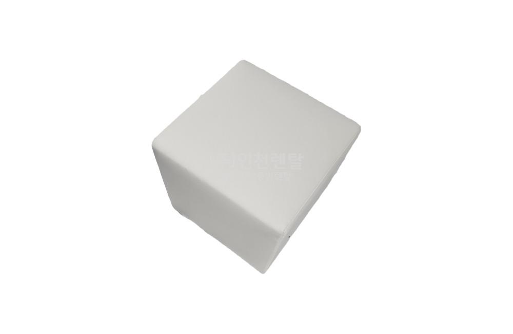 1인용스툴(화이트)